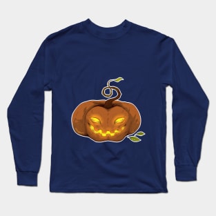 pixel pumpkin Long Sleeve T-Shirt